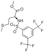 METHYL 2-([[3,5-DI(TRIFLUOROMETHYL)PHENYL]SULFONYL]AMINO)-4-(METHYLTHIO)BUTANOATE CAS#: 175202-21-8