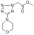 METHYL 2-(5-MORPHOLINO-2H-1,2,3,4-TETRAAZOL-2-YL)ACETATE CAS#: 175137-43-6