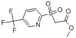 METHYL 2-[[5-(TRIFLUOROMETHYL)-2-PYRIDYL]SULFONYL]ACETATE CAS#: 142274-37-1