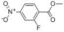 METHYL 2-FLUORO-4-NITROBENZENECARBOXYLATE CAS#: 392-09-6