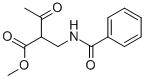 METHYL 2-(N-BENZOYLAMINOMETHYL)-3-OXOBUTYRATE CAS#: 124044-11-7