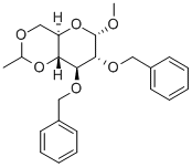 METHYL-2,3-DI-O-BENZYL-4,6-O-ETHYLIDENE-ALPHA-D-GLUCOPYRANOSIDE CAS#: 125310-31-8