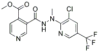 METHYL 3-((2-[3-CHLORO-5-(TRIFLUOROMETHYL)-2-PYRIDINYL]-2-METHYLHYDRAZINO)CARBONYL)ISONICOTINATE CAS#: 338415-40-0