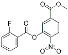 METHYL 3-[(2-FLUOROBENZOYL)OXY]-4-NITROBENZENECARBOXYLATE CAS#: 298217-78-4