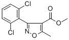 METHYL 3-(2,6-DICHLOROPHENYL)-5-METHYLISOXAZOLE-4-CARBOXYLATE CAS#: 4402-83-9