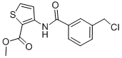 METHYL 3-([3-(CHLOROMETHYL)BENZOYL]AMINO)THIOPHENE-2-CARBOXYLATE CAS#: 306935-11-5
