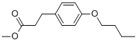 METHYL 3-(4-BUTOXYPHENYL)PROPIONATE CAS#: 115514-10-8
