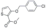 METHYL 3-[(4-CHLOROBENZYL)OXY]-2-THIOPHENECARBOXYLATE CAS#: 339009-41-5