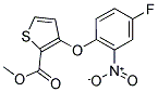 METHYL 3-(4-FLUORO-2-NITROPHENOXY)-2-THIOPHENECARBOXYLATE CAS#: 303152-16-1