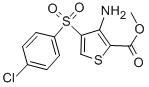 METHYL 3-AMINO-4-[(4-CHLOROPHENYL)SULFONYL]THIOPHENE-2-CARBOXYLATE CAS#: 175137-53-8