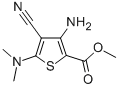 METHYL 3-AMINO-4-CYANO-5-(DIMETHYLAMINO)THIOPHENE-2-CARBOXYLATE CAS#: 175202-32-1
