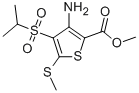 METHYL 3-AMINO-4-(ISOPROPYLSULFONYL)-5-(METHYLTHIO)THIOPHENE-2-CARBOXYLATE CAS#: 175202-07-0