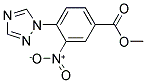 METHYL 3-NITRO-4-(1H-1,2,4-TRIAZOL-1-YL)BENZENECARBOXYLATE CAS#: 167626-49-5