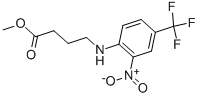 METHYL 4-[2-NITRO-4-(TRIFLUOROMETHYL)ANILINO]BUTANOATE CAS#: 339101-25-6