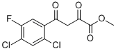 METHYL 4-(2,4-DICHLORO-5-FLUOROPHENYL)-2,4-DIOXOBUTANOATE CAS#: 153653-98-6