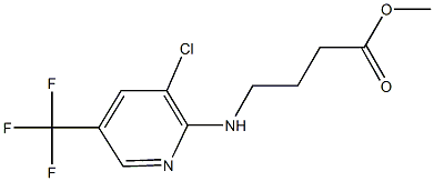 METHYL 4-([3-CHLORO-5-(TRIFLUOROMETHYL)-2-PYRIDINYL]AMINO)BUTANOATE CAS#: 332361-10-1