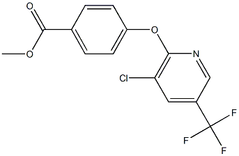 METHYL 4-([3-CHLORO-5-(TRIFLUOROMETHYL)-2-PYRIDINYL]OXY)BENZENECARBOXYLATE CAS#: 341967-62-2