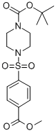 METHYL 4-((4-(TERT-BUTOXYCARBONYL)PIPERAZINYL)SULFONYL)BENZOATE CAS#: 138384-97-1