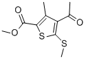METHYL 4-ACETYL-3-METHYL-5-(METHYLTHIO)THIOPHENE-2-CARBOXYLATE CAS#: 175201-84-0