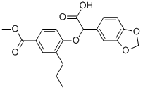 METHYL 4-(BENZO[1,3]DIOXOL-5-YL-CARBOXYMETHOXY)-3-PROPYLBENZOATE CAS#: 159590-92-8