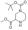 METHYL 4-BOC-PIPERAZINE-2-CARBOXYLATE CAS#: 129799-08-2