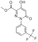 METHYL 4-HYDROXY-6-OXO-1-[3-(TRIFLUOROMETHYL)PHENYL]-1,6-DIHYDRO-3-PYRIDAZINECARBOXYLATE CAS#: 121582-55-6