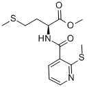 METHYL 4-(METHYLTHIO)-2-([[2-(METHYLTHIO)-3-PYRIDYL]CARBONYL]AMINO)BUTANOATE CAS#: 175201-68-0