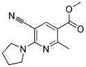 METHYL 5-CYANO-2-METHYL-6-(1-PYRROLIDINYL)NICOTINATE CAS#: 303146-75-0