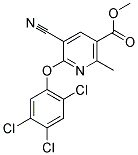 METHYL 5-CYANO-2-METHYL-6-(2,4,5-TRICHLOROPHENOXY)NICOTINATE CAS#: 303146-51-2