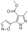 METHYL 5-ISOXAZOL-5-YL-3-METHYL-1H-PYRAZOLE-4-CARBOXYLATE CAS#: 175277-15-3