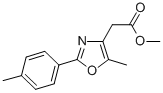METHYL [5-METHYL-2-(4-METHYLPHENYL)-1,3-OXAZOL-4-YL]ACETATE CAS#: 157169-68-1