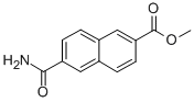 METHYL 6-CARBAMOYLNAPHTHALENE-2-CARBOXYLATE CAS#: 149505-88-4