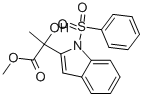 METHYL A-HYDROXY-A-METHYL-1-(PHENYLSULFONYL)INDOLE-2-ACETATE CAS#: 157873-95-5