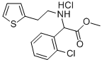 (+)METHYL ALPHA-(2-THIENYLETHYLAMINO)(2-CHLOROPHENYL)ACETATE HCL CAS#: 141109-18-4
