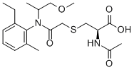 METOLACHLORMERCAPTURATE CAS#: 159956-64-6
