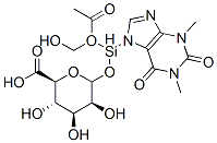 Mannopyranuronic acid, 1-O-hydroxymethyl(1,2,3,6-tetrahydro-1,3-dimethyl-2,6-dioxo-7H-purin-7-yl)acetyloxysilyl- CAS#: 162030-43-5