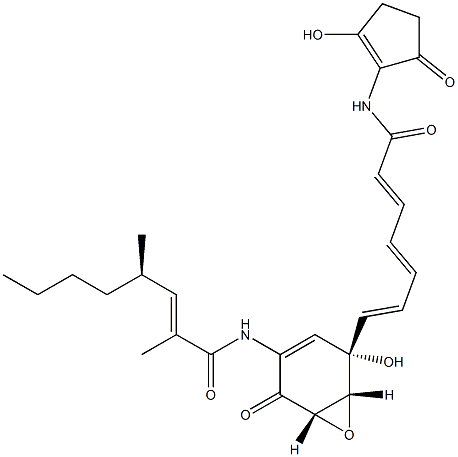 ManuMycin B CAS#: 139023-58-8