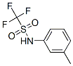 Methanesulfonamide, 1,1,1-trifluoro-N-(3-methylphenyl)- CAS#: 37595-72-5
