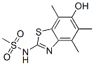 Methanesulfonamide, N-(6-hydroxy-4,5,7-trimethyl-2-benzothiazolyl)- CAS#: 120181-23-9