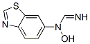 Methanimidamide, N-6-benzothiazolyl-N-hydroxy- (9CI) CAS#: 339071-25-9