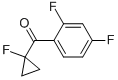 Methanone, (2,4-difluorophenyl)(1-fluorocyclopropyl)- (9CI) CAS#: 117292-27-0