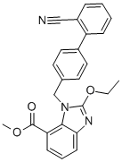 Methyl 1-[(2'-cyanobiphenyl-4-yl)methyl]-2-ethoxy-1H-benzimidazole-7-carboxylate CAS#: 139481-44-0