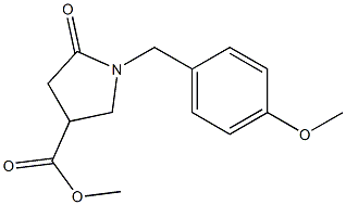 Methyl 1-(4-Methoxybenzyl)-5-oxopyrrolidine-3-carboxylate CAS#: 149505-71-5