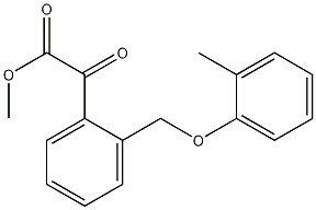 Methyl 2-(2-methylphenoxymethyl)phenylglyoxylate CAS#: 143211-10-3