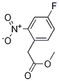 Methyl 2-(4-fluoro-2-nitrophenyl)acetate CAS#: 147124-38-7