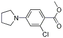 Methyl 2-Chloro-4-(1-pyrrolidinyl)benzoate CAS#: 175153-38-5