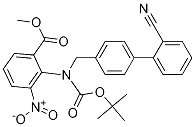 Methyl 2-[N-(tert-Butoxycarbonyl)-N-[(2'-cyanobiphenyl-4-yl)Methyl]aMino]-3-nitrobenzoate CAS#: 139481-38-2