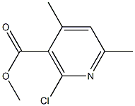 Methyl 2-chloro-4,6-diMethylnicotinate CAS#: 339151-88-1