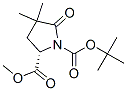 Methyl (2S)-1-(tert-butoxycarbonyl)-4,4-dimethylpyroglutamate CAS#: 158392-74-6