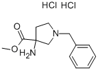 Methyl 3-amino-1-benzyl-3-pyrrolidinecarboxylate 2HCl CAS#: 168210-69-3